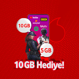 Vodafone Mobil Ödeme’den 10GB Hediye!